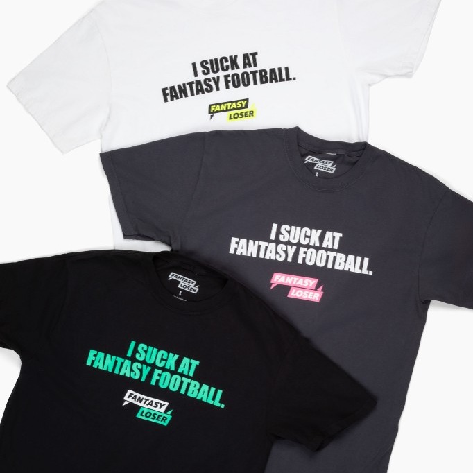 I Suck at Fantasy Football T Shirt