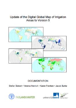 Update of the Digital Global Map of Irrigation Areas (GMIA) to Version 5
