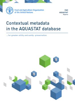 Contextual metadata in the AQUASTAT database