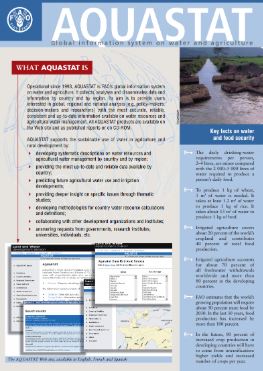 AQUASTAT - Système mondial d'information sur l'eau et l'agriculture