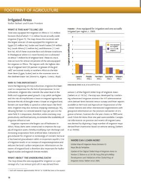 Irrigated areas - Atlas of African agriculture research & development