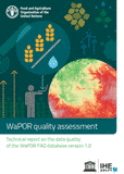 WaPOR quality assessment - Technical report on the data quality of the WaPOR FAO database version 1.0