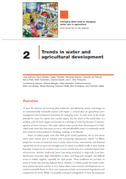Trends in water and agricultural development. Chapter 2 of the book: Water for food, water for life