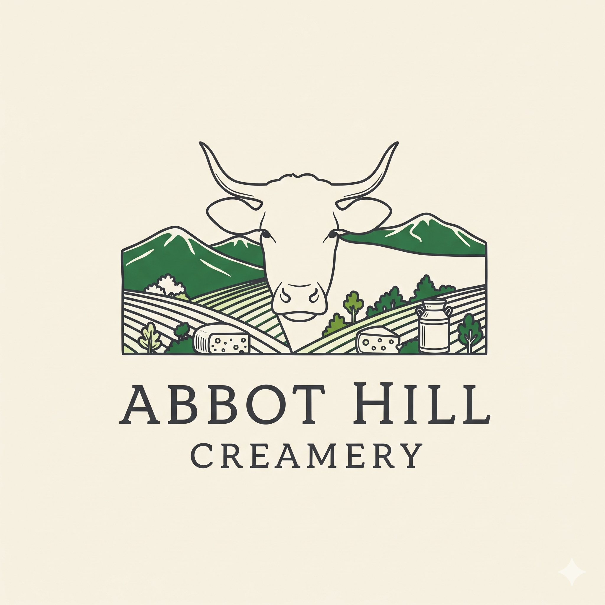 Abbot Hill Creamery logo