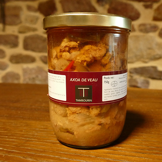 Image de Axoa de Veau (bocal de 750g)