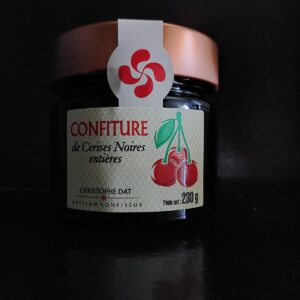 Image de Confiture de cerises noires entières