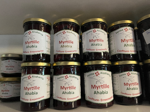 Photo de confiture de myrtille 