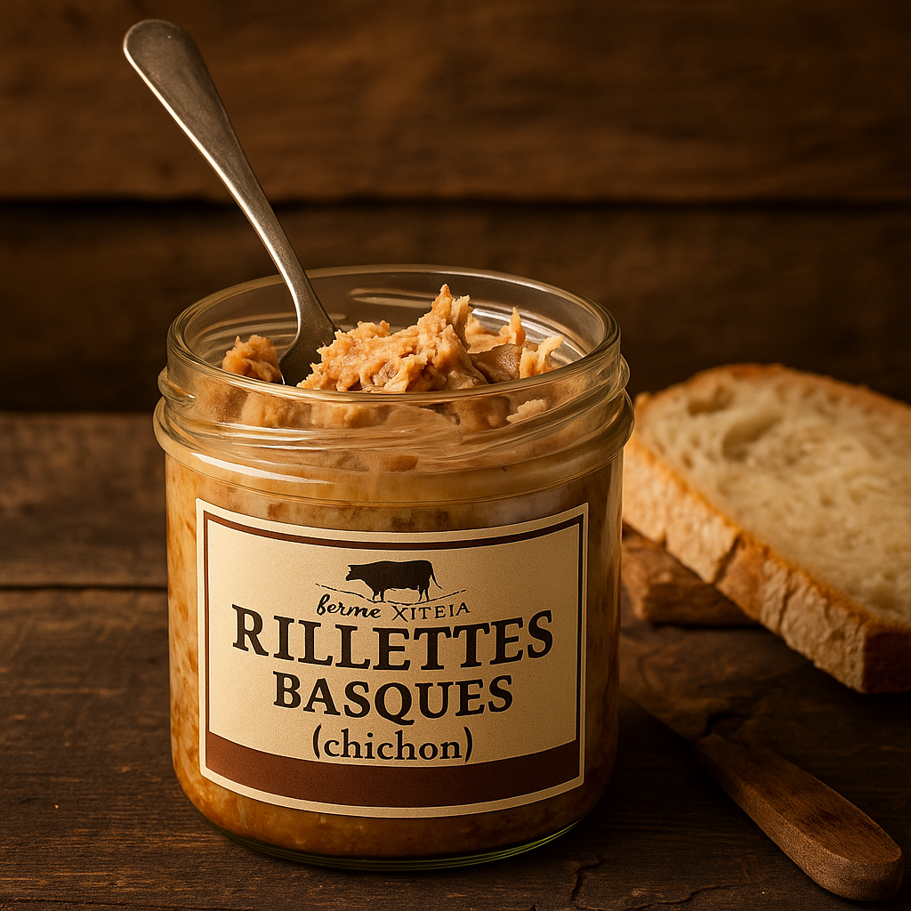 Image de Chichon basque / rillette 190g
