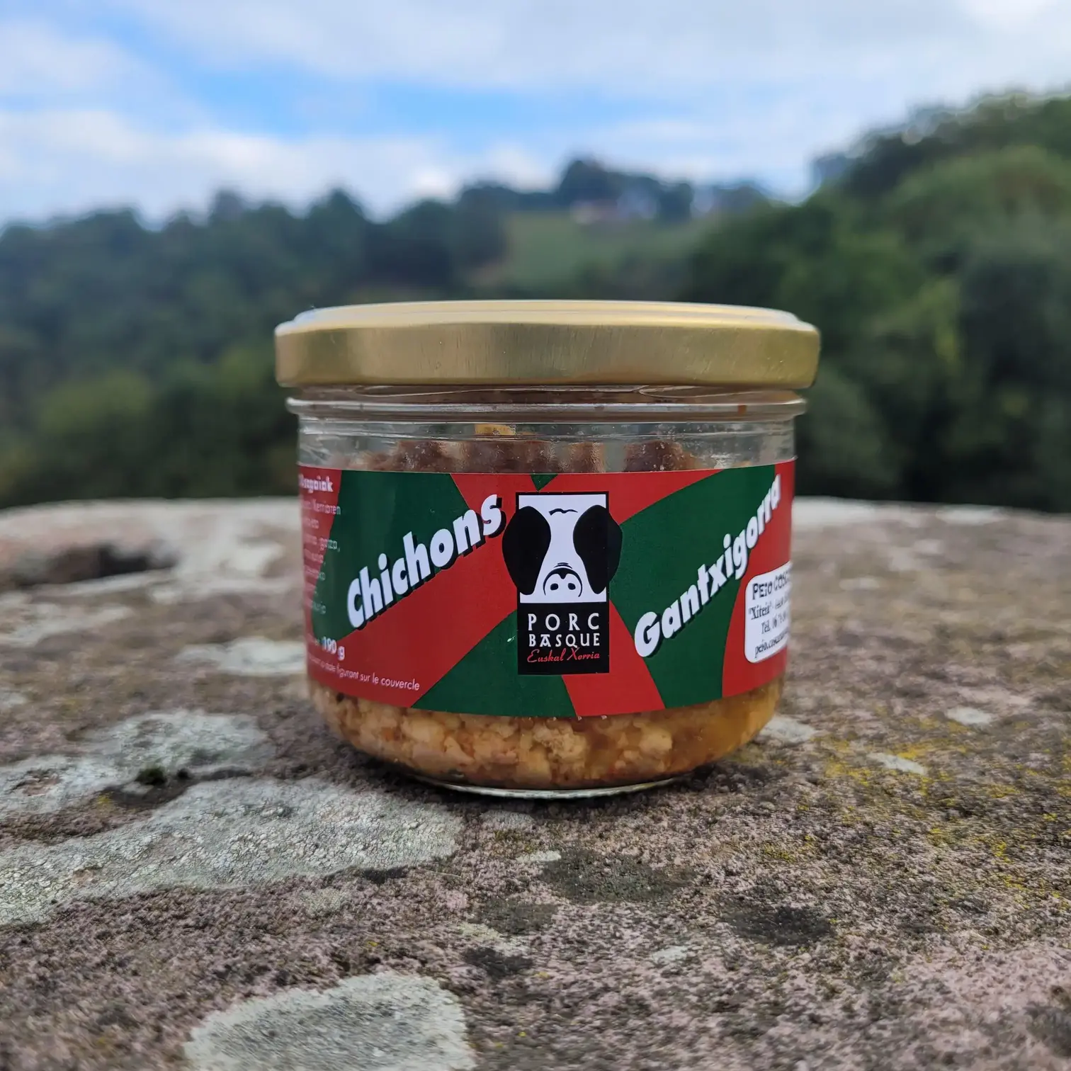 Image de Chichon basque / rillette 190g