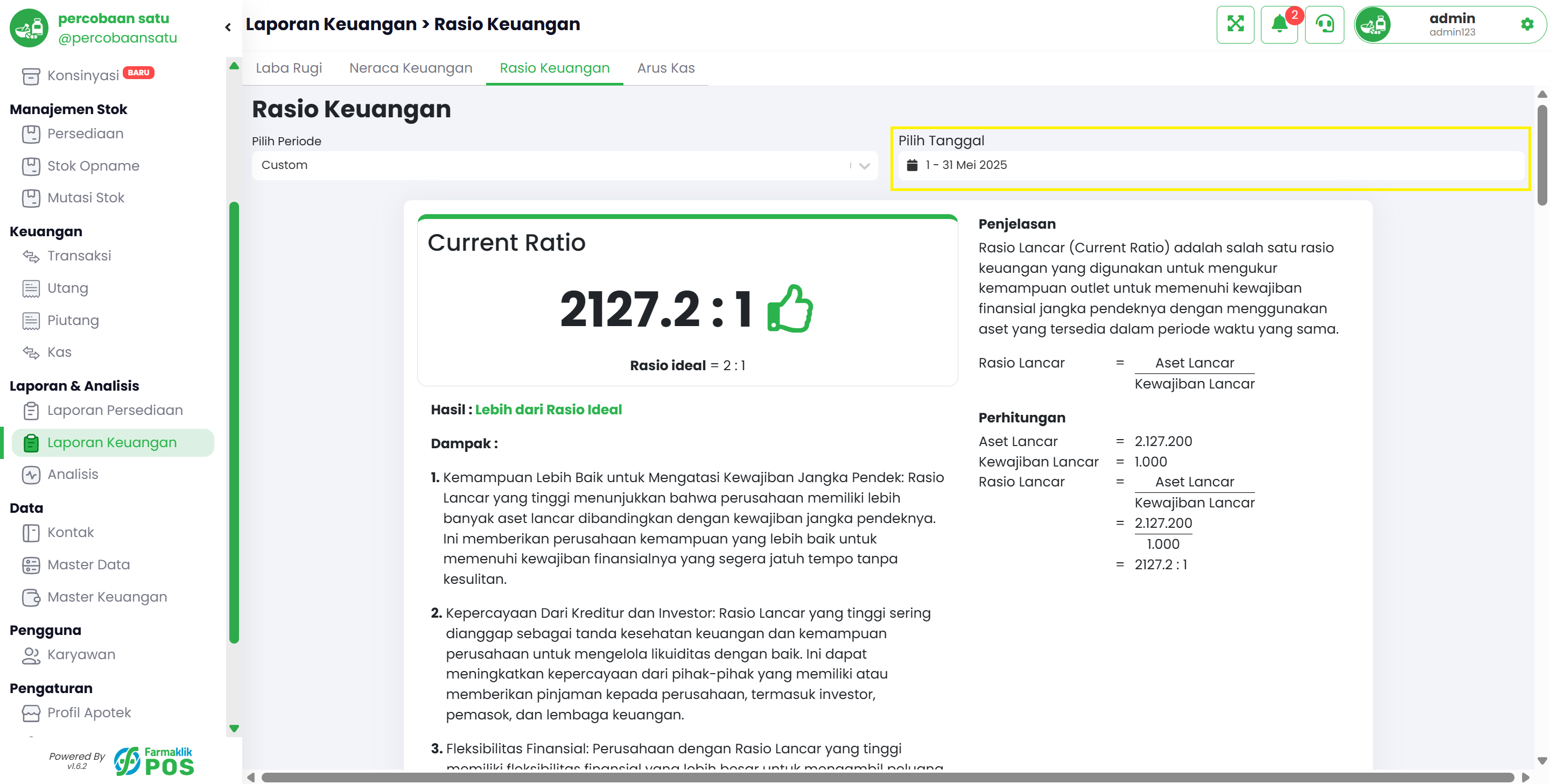 Langkah 3: Sesuaikan Filter Tanggal
