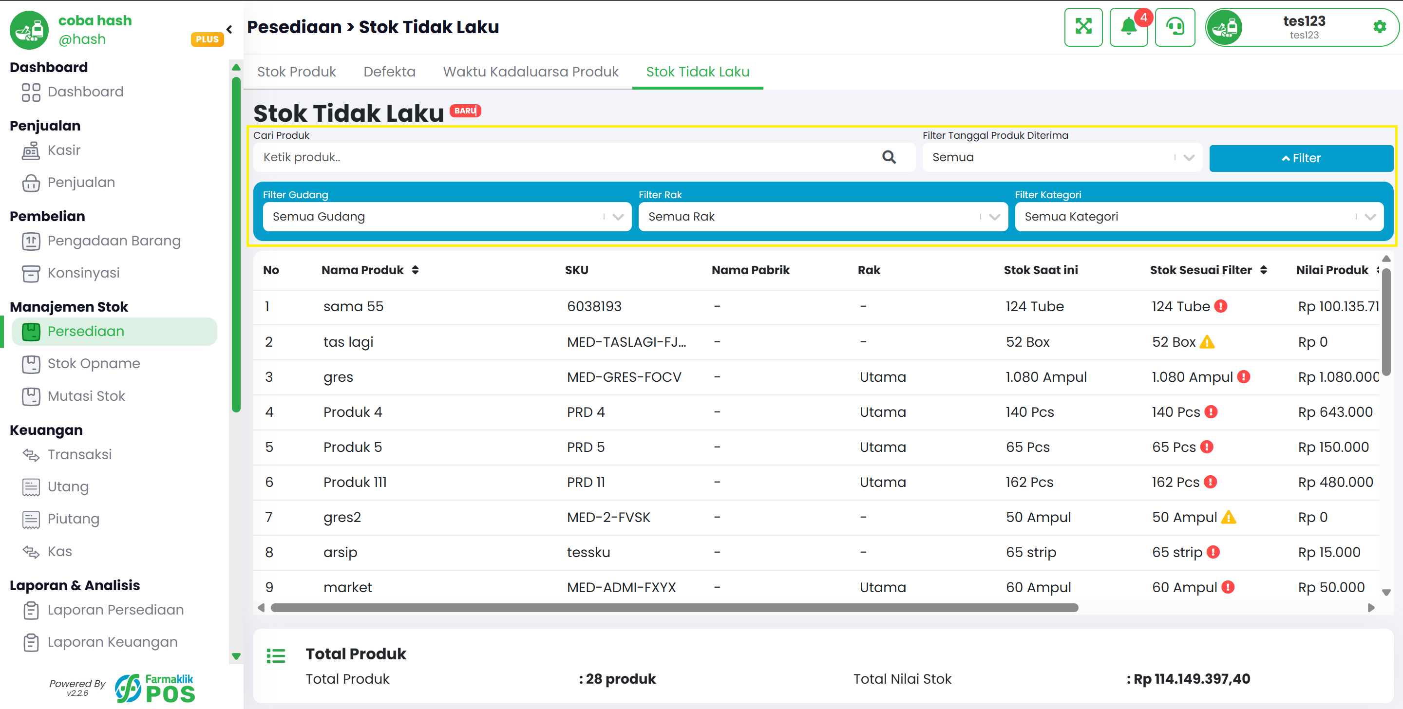 Langkah 2: Cari Produk