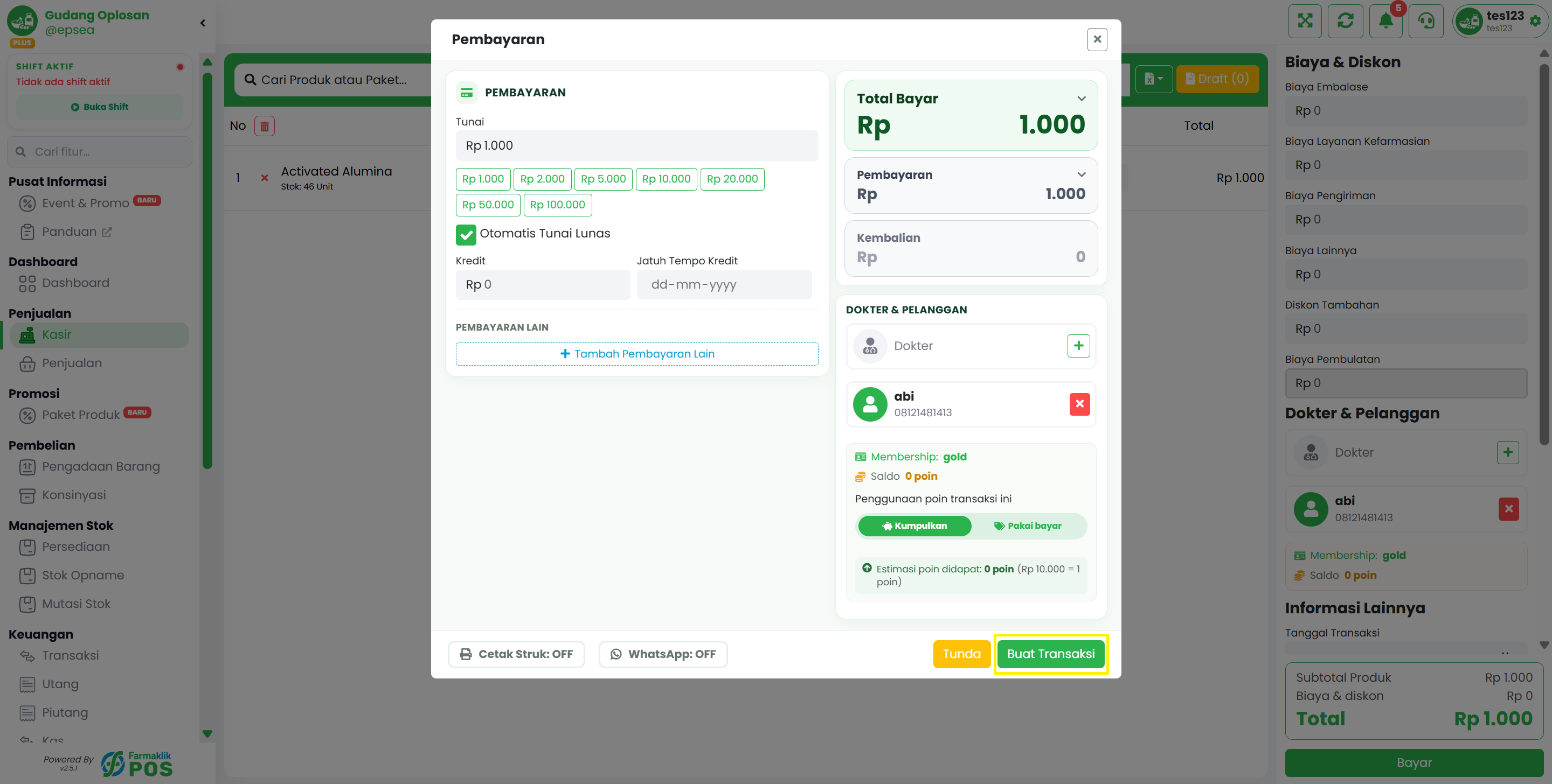 Langkah 4: Selesaikan Pembayaran