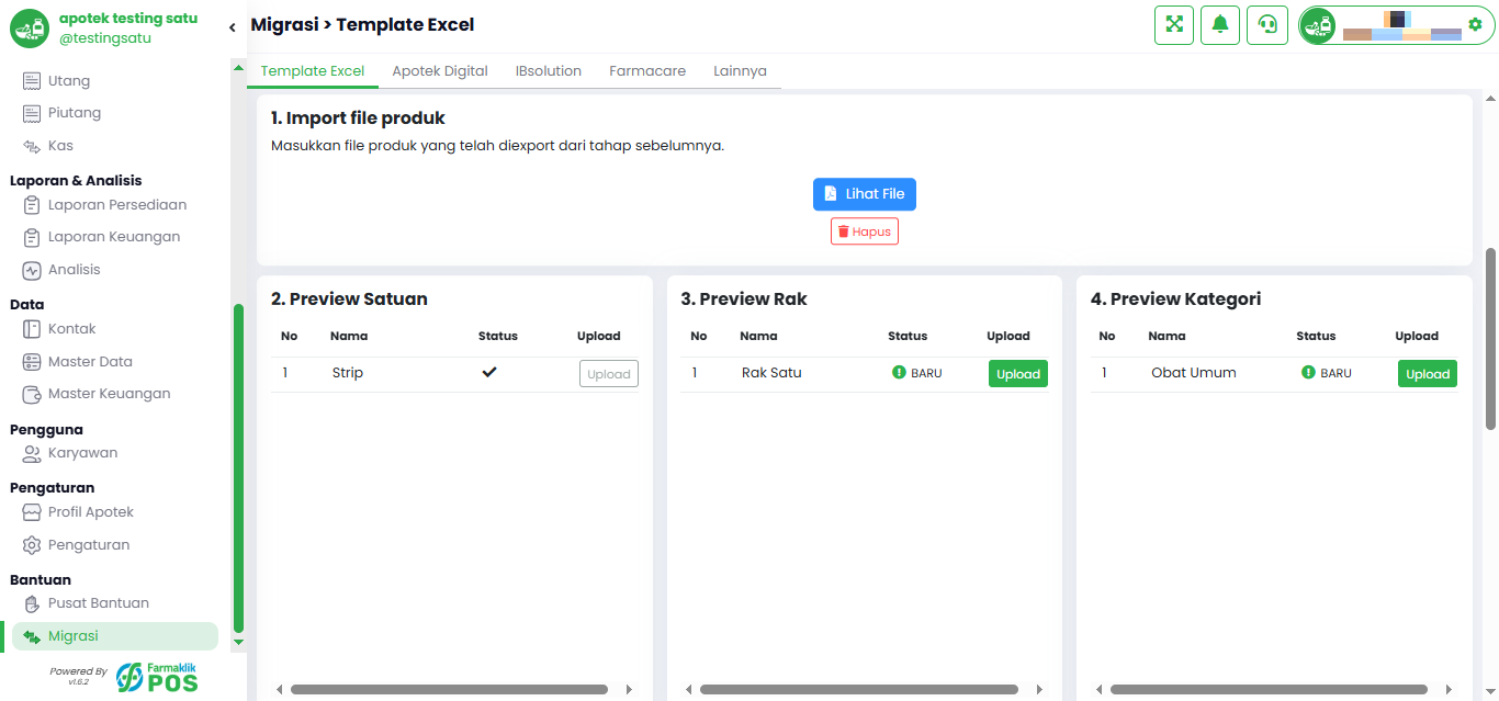 Langkah 4: Preview Data Produk