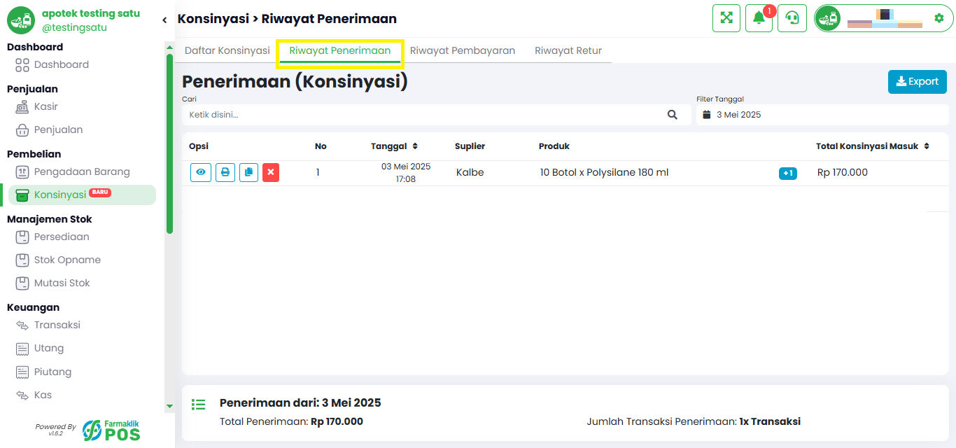 Tambah Produk Konsinyasi