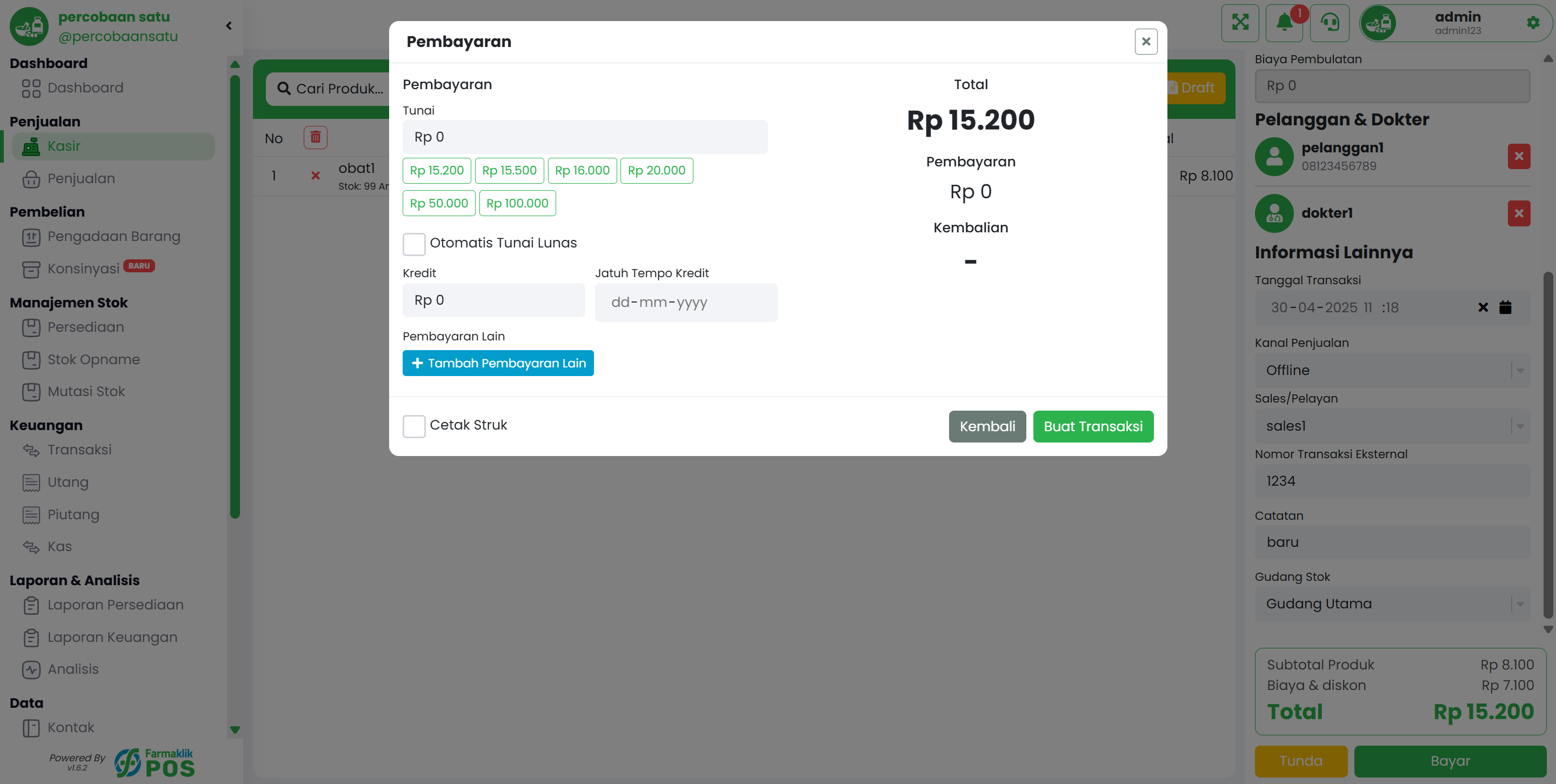 Tambah Penjualan
