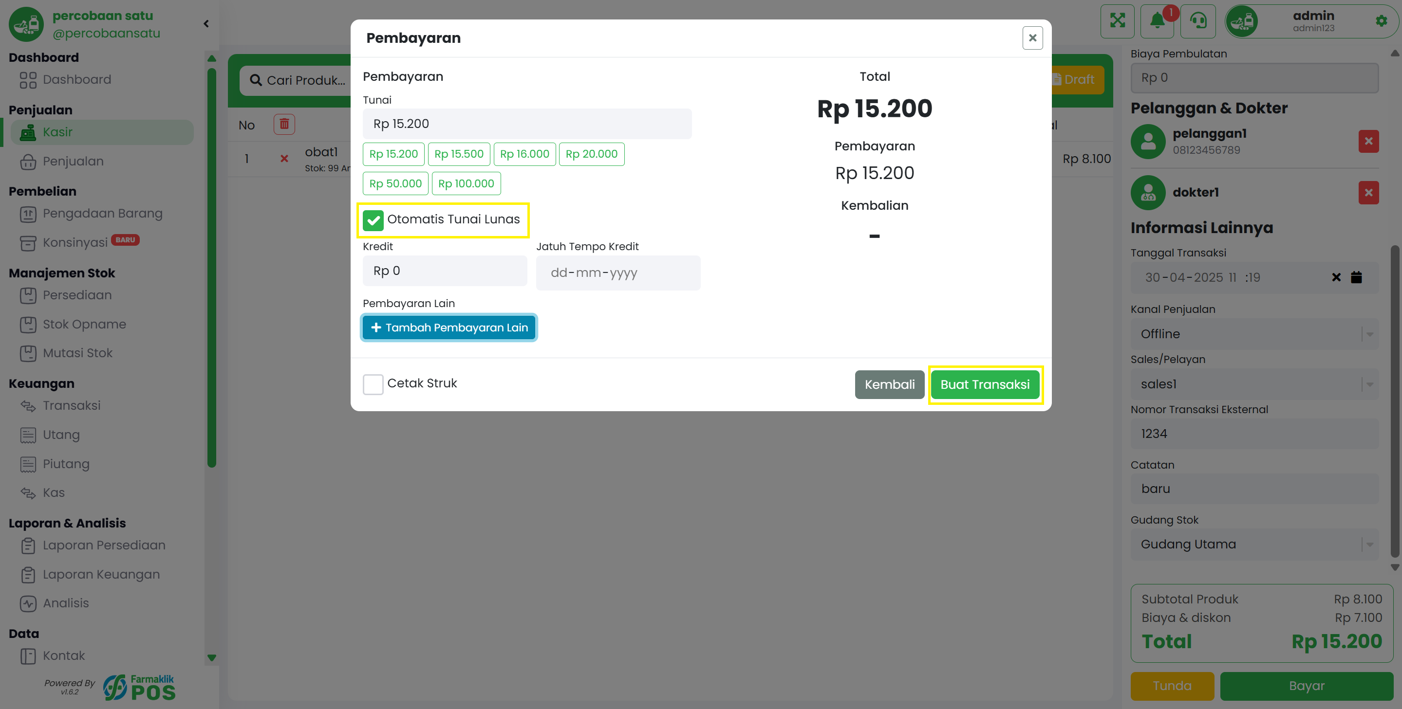 Tambah Penjualan