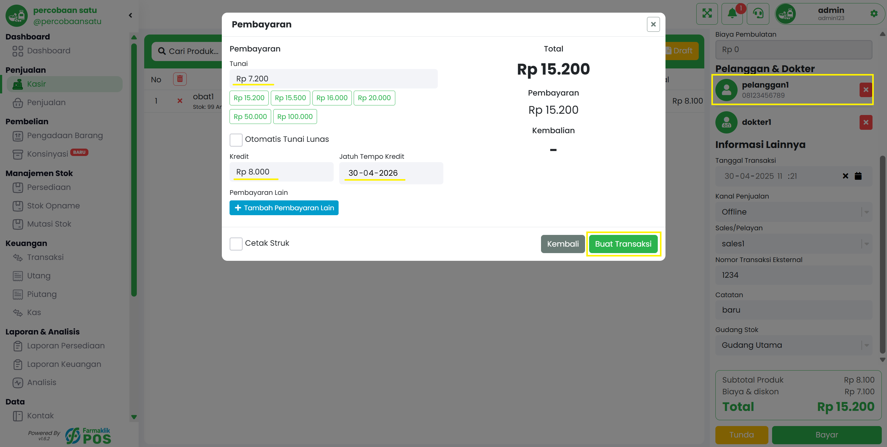 Tambah Penjualan