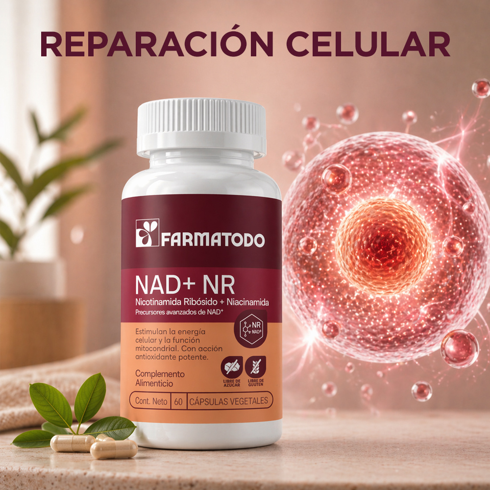 Repara ADN y activa sirtuinas.