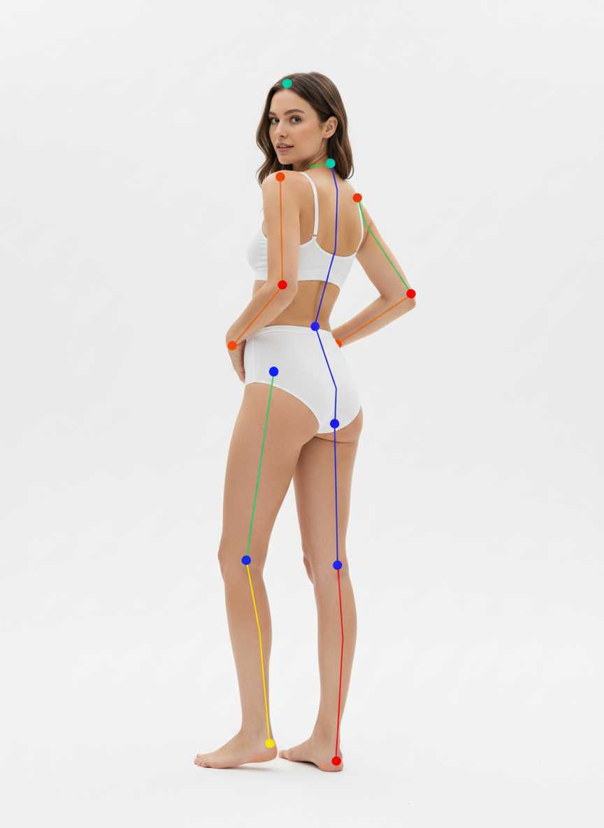 Back View Hands on Hips