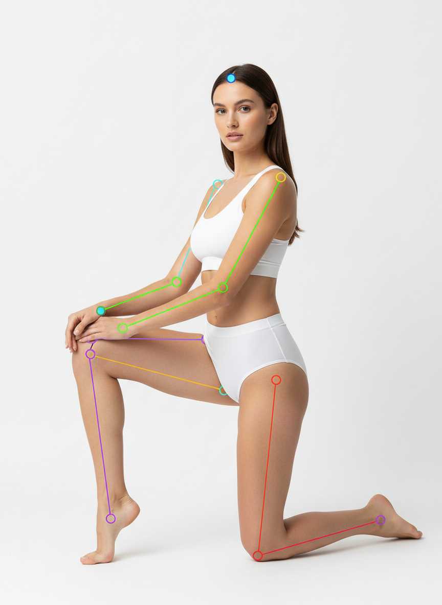 Kneeling Three-Quarter