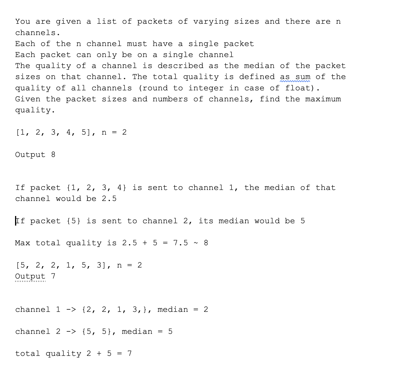 Problem source 1