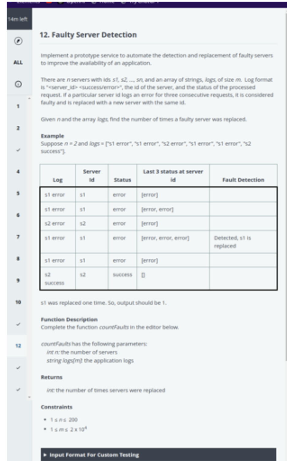 Problem source 1