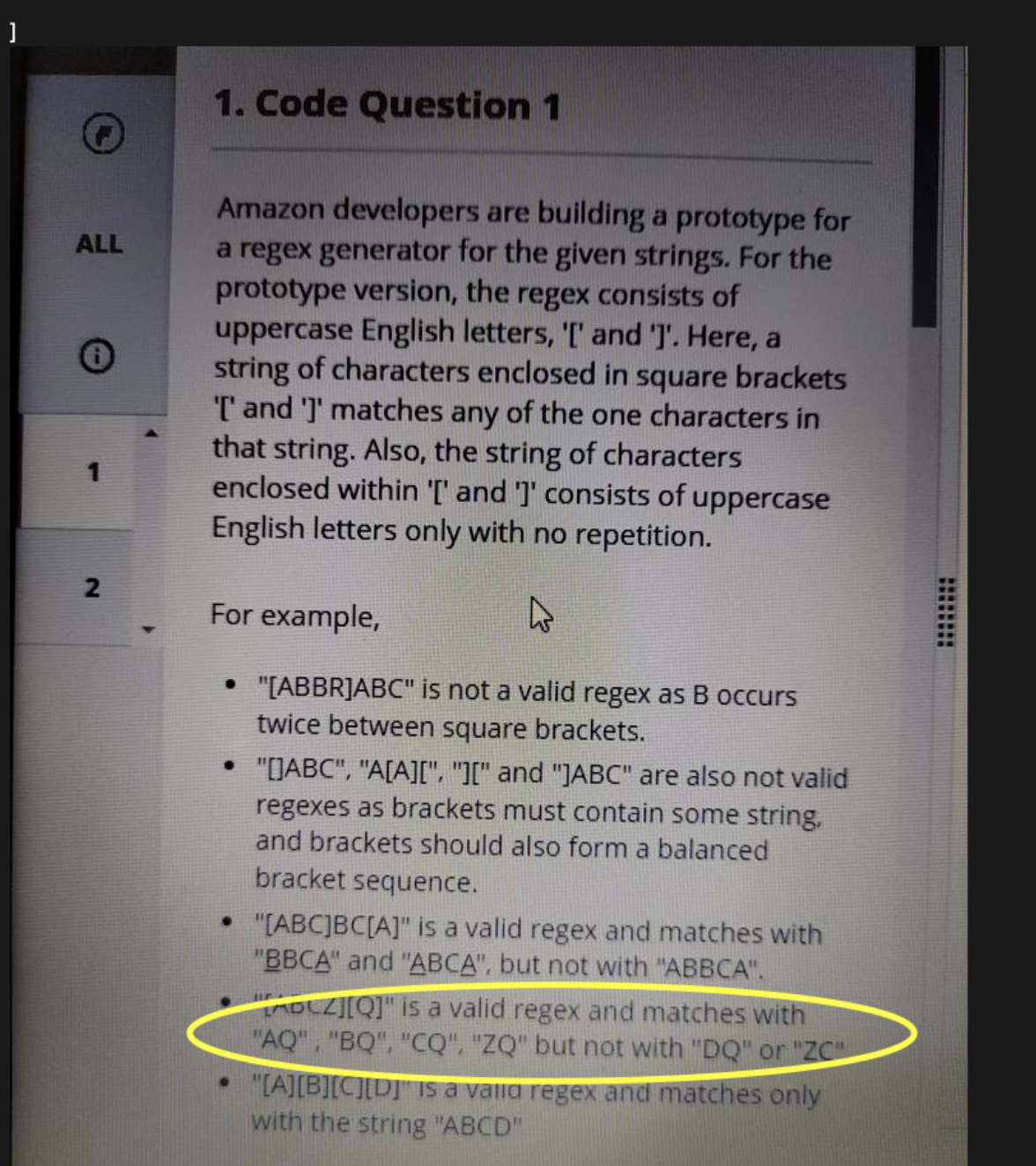 Problem source 1