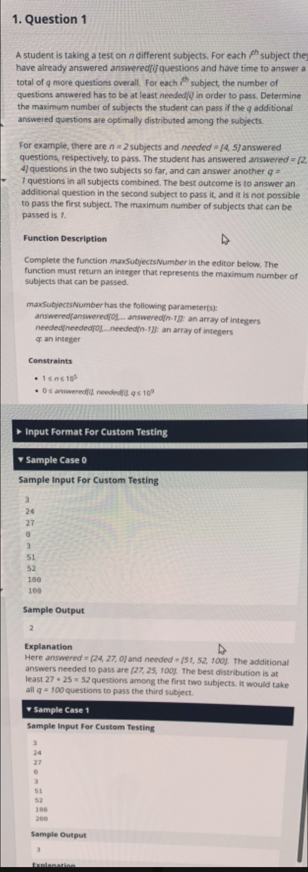 Problem source 3