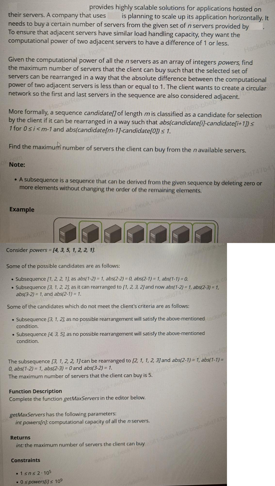 Problem source 1