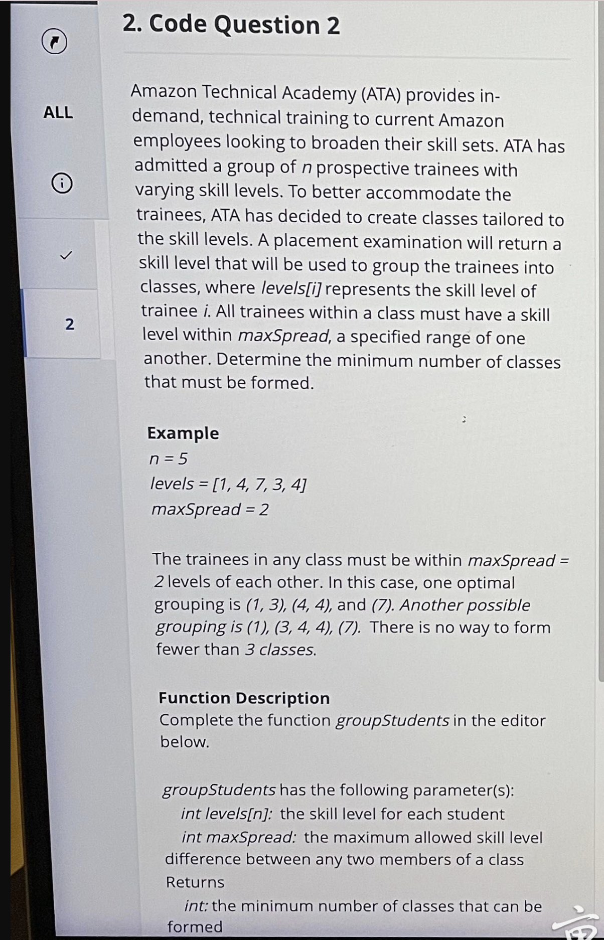 Problem source 1