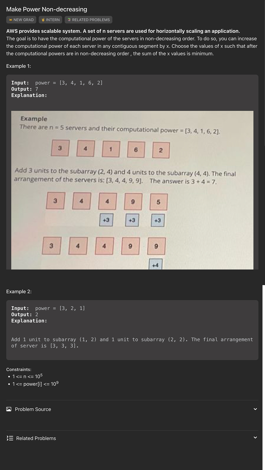 Problem source 1