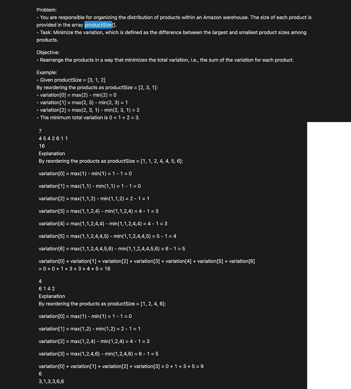 Problem source 1