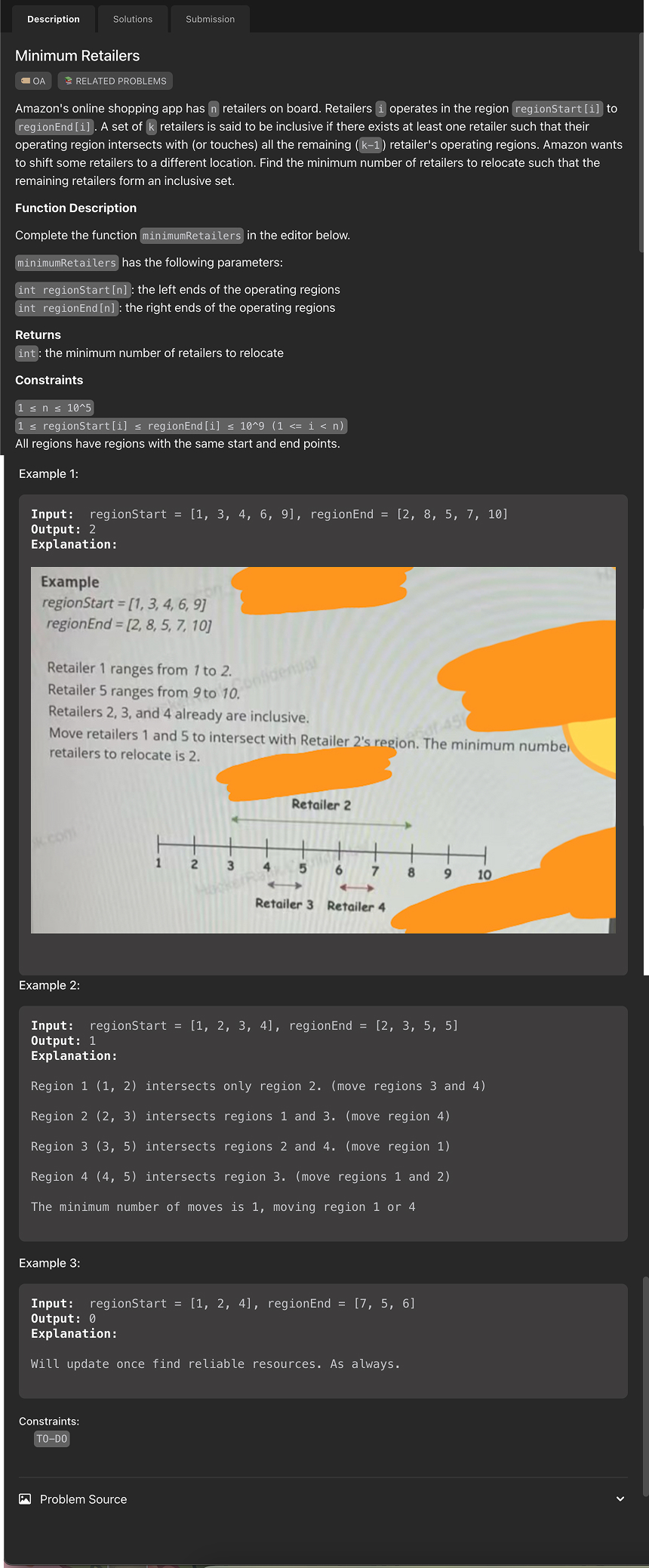 Problem source 1