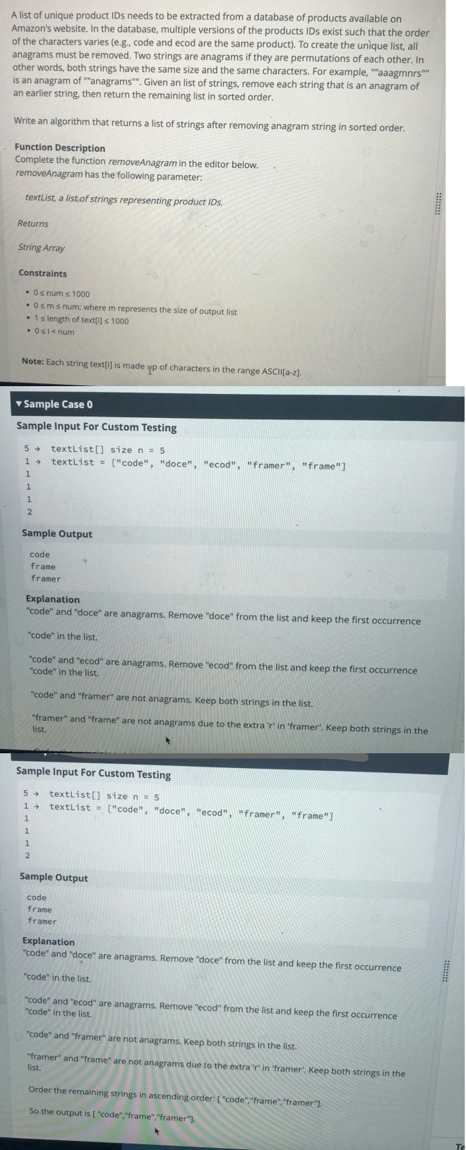 Problem source 1