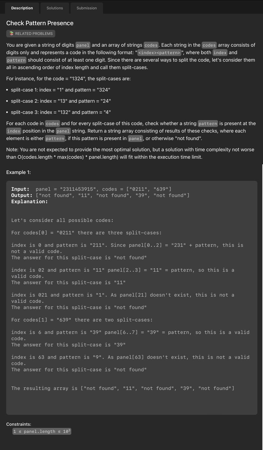 Problem source 2
