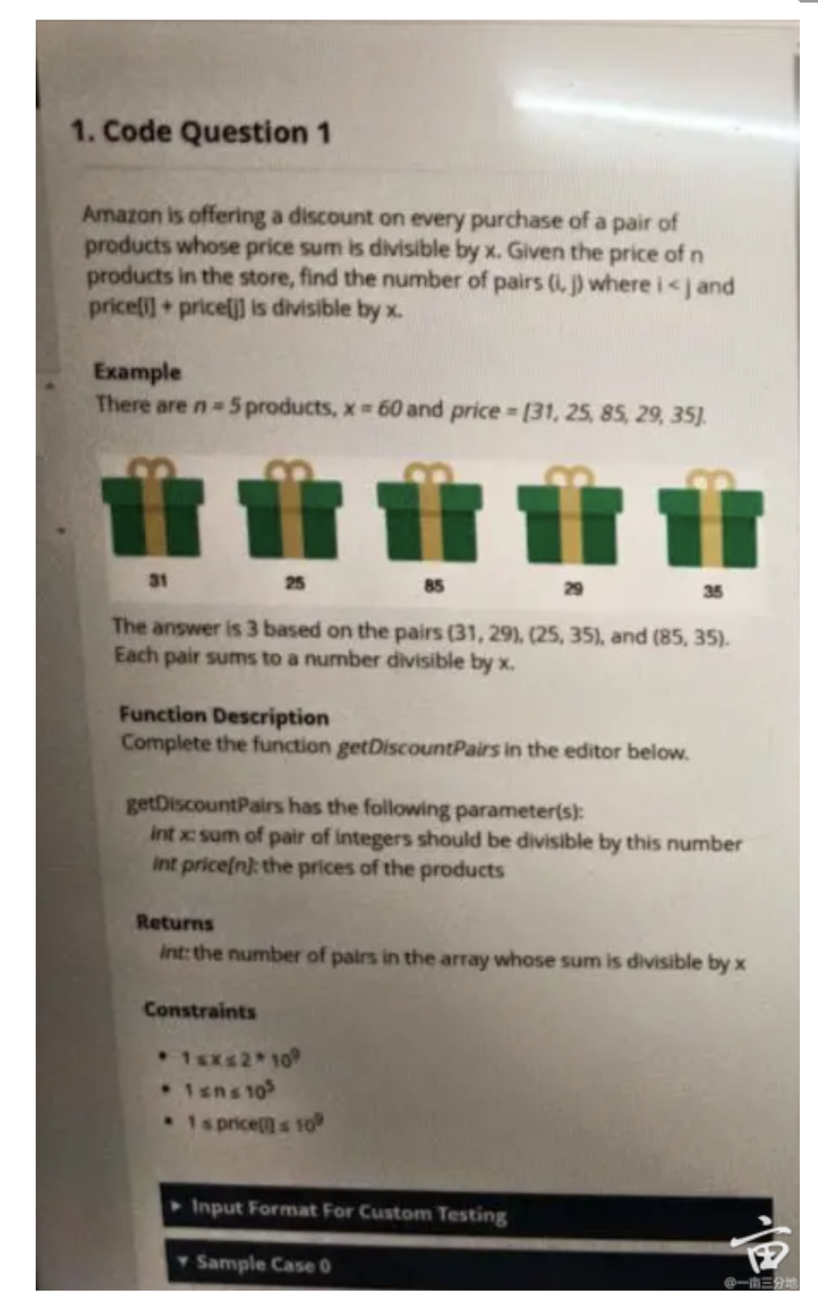 Problem source 1