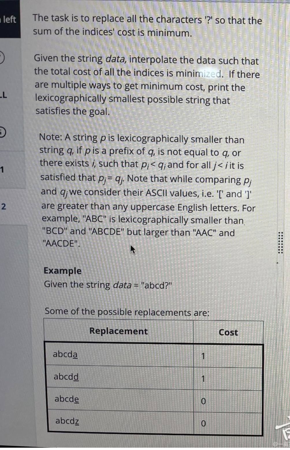 Problem source 2