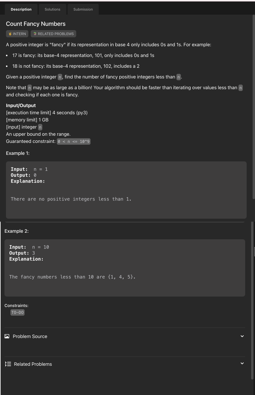 Problem source 2