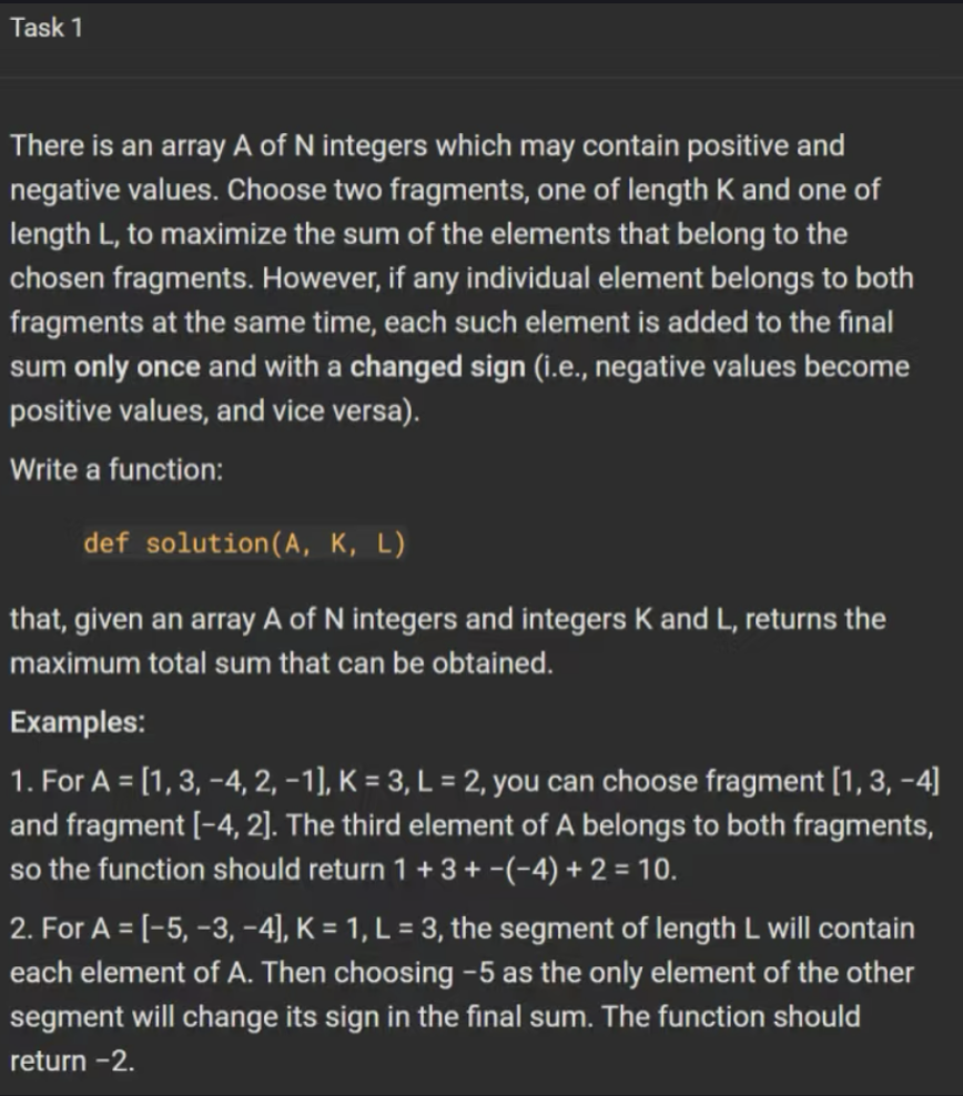 Problem source 1