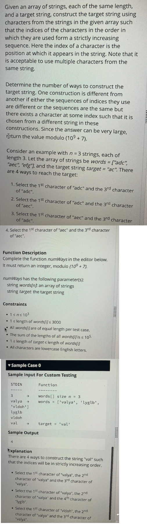 Problem source 1
