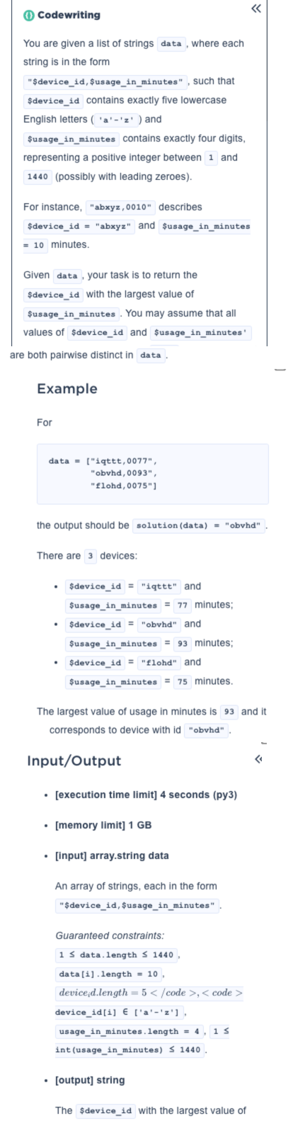 Problem source 1