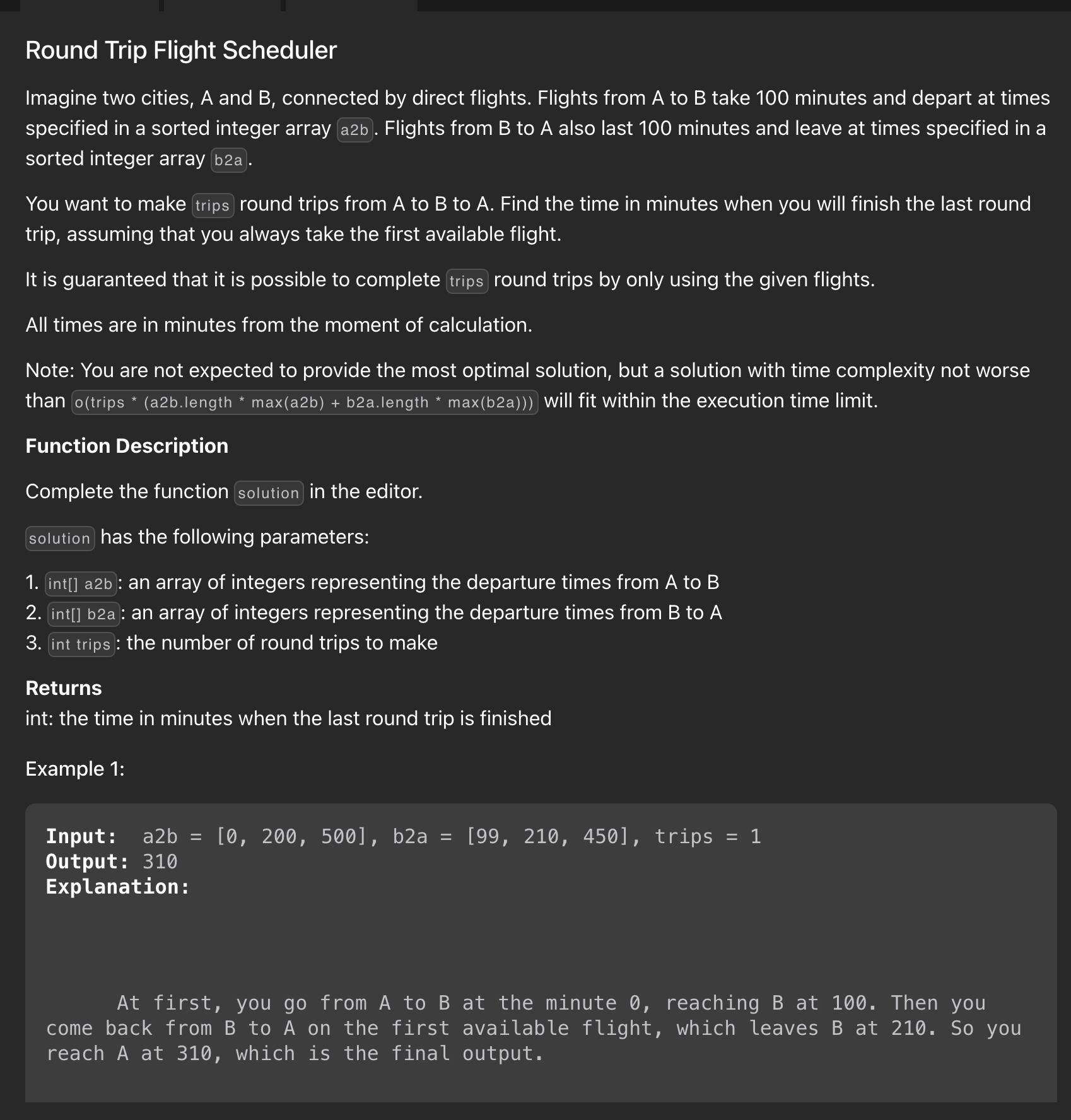Problem source 1
