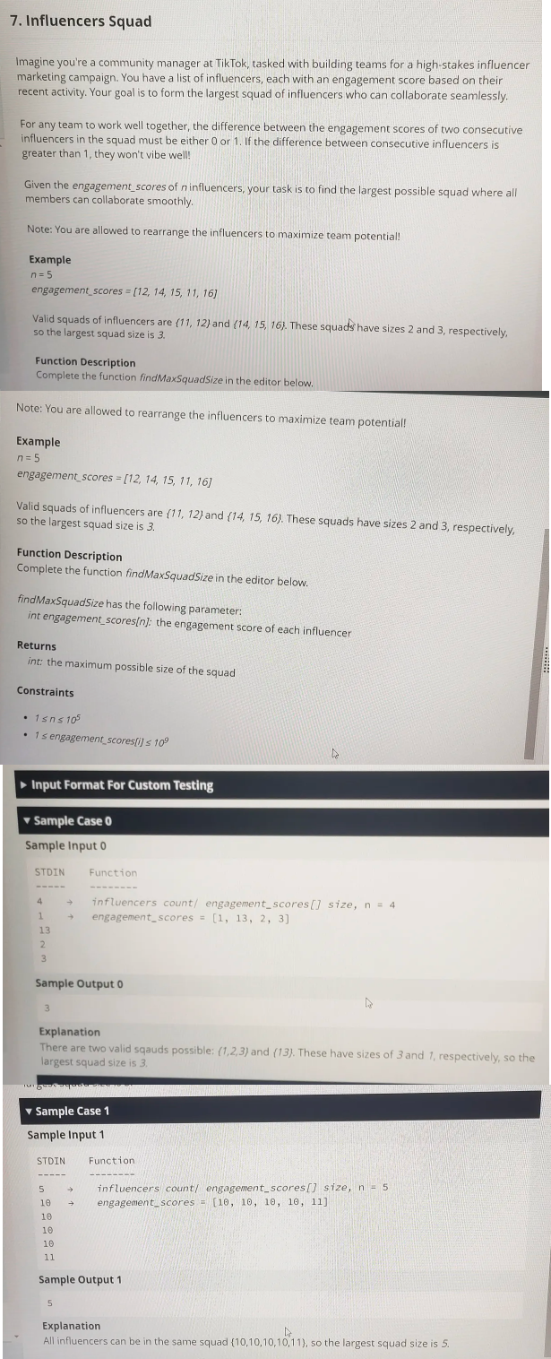 Problem source 1