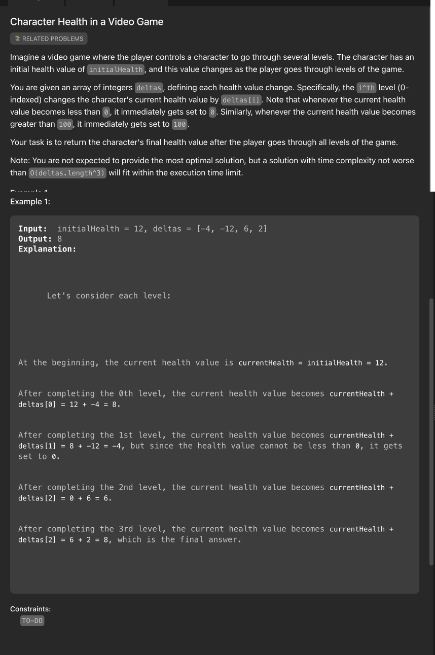 Problem source 1
