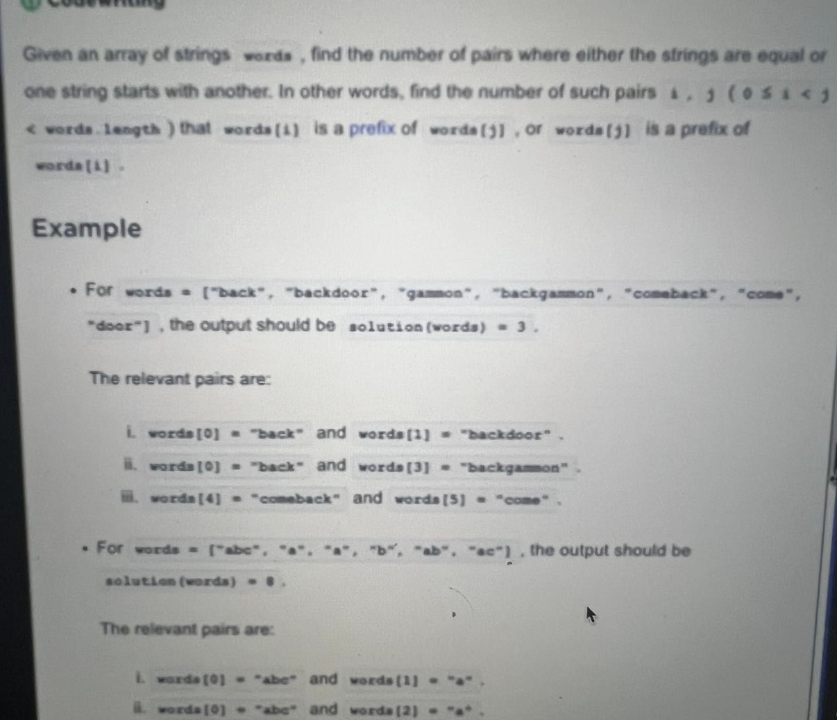 Problem source 1