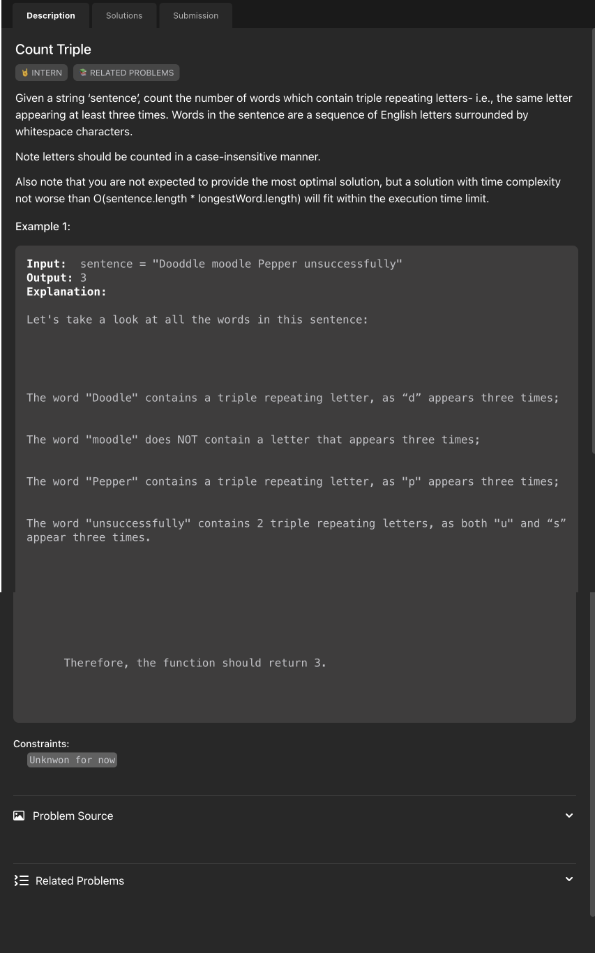 Problem source 2