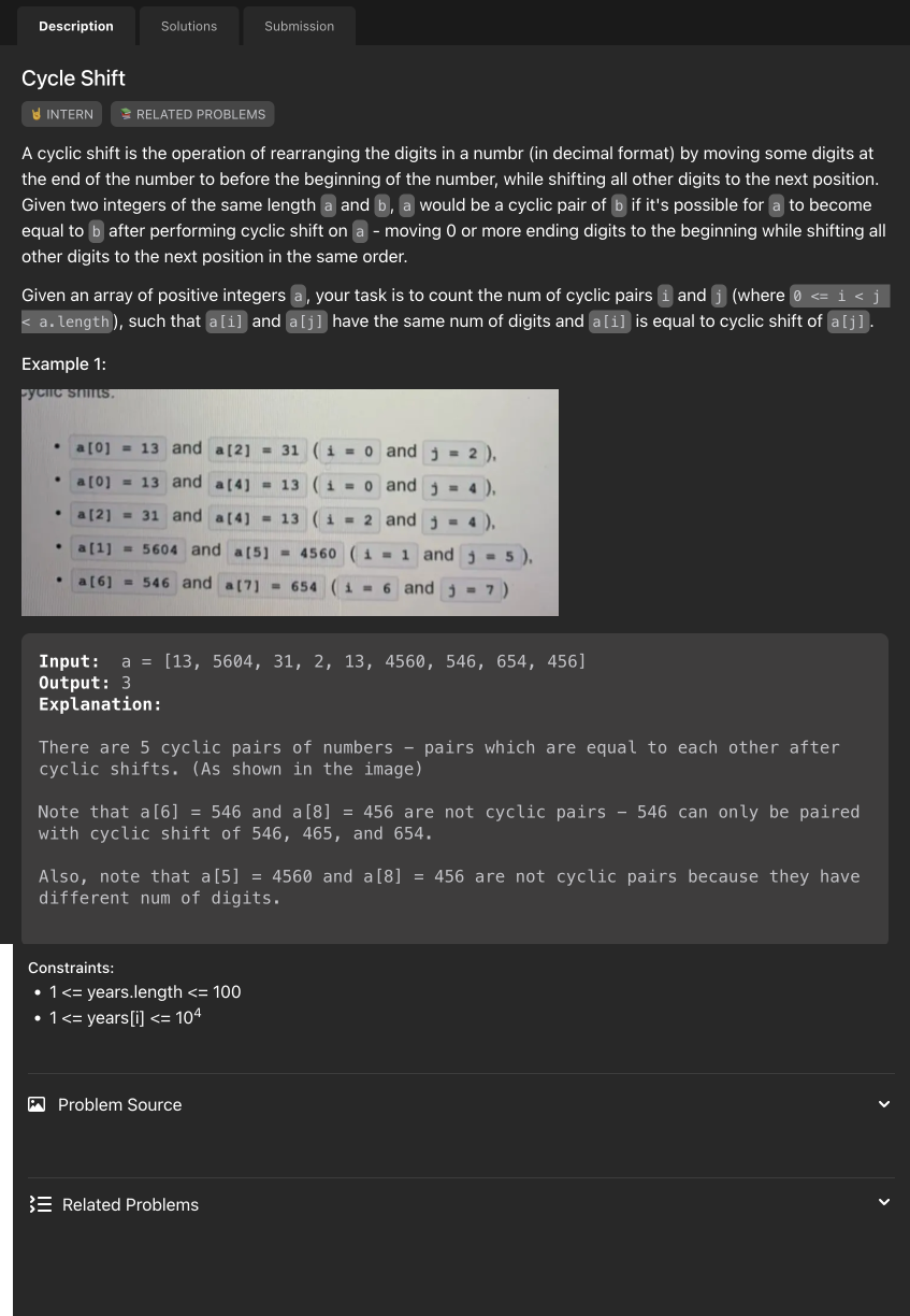 Problem source 2