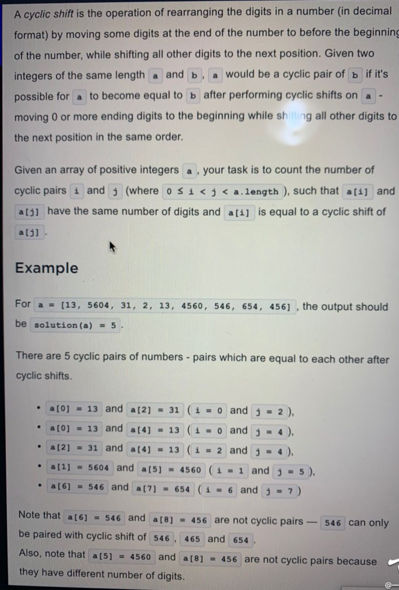 Problem source 1