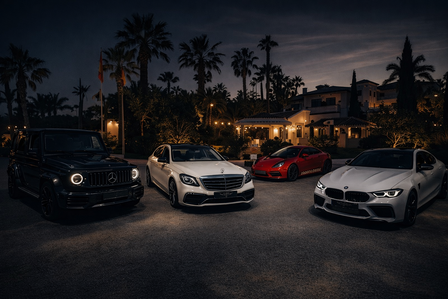 Long-term luxury car rental Marbella