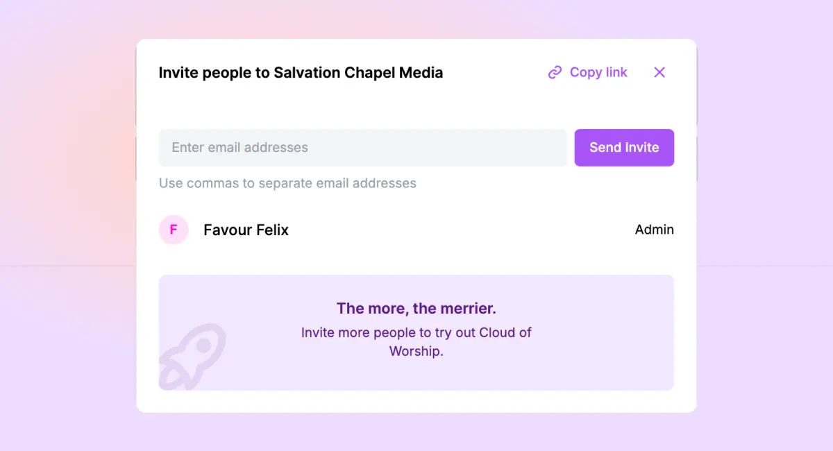 Adding Members to Your Workspace